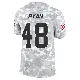 ＃48 Men's Carsen Ryan Arctic Camo Limited Cleveland Browns 2024 Salute to Service Jersey