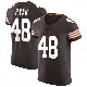 ＃48 Men's Carsen Ryan Brown Elite Cleveland Browns Vapor Jersey