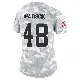 ＃48 Women's Brent Matiscik Arctic Camo Limited Cleveland Browns 2024 Salute to Service Jersey