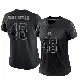 ＃48 Women's Brent Matiscik Black Limited Cleveland Browns Reflective Jersey
