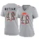 ＃48 Women's Brent Matiscik Gray Game Cleveland Browns Atmosphere Fashion Jersey