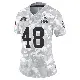 ＃48 Women's Cameron McGrone Arctic Camo Limited Cleveland Browns 2024 Salute to Service Jersey