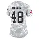 ＃48 Women's Cameron McGrone Arctic Camo Limited Cleveland Browns 2024 Salute to Service Jersey