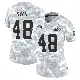 ＃48 Women's Carsen Ryan Arctic Camo Limited Cleveland Browns 2024 Salute to Service Jersey