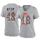 ＃48 Women's Carsen Ryan Gray Game Cleveland Browns Atmosphere Fashion Jersey