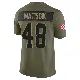 ＃48 Youth Brent Matiscik Olive Limited Cleveland Browns 2025 Salute to Service Jersey