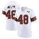 ＃48 Youth Brent Matiscik White Game Cleveland Browns 1946 Collection Alternate Jersey