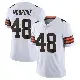 ＃48 Youth Cameron McGrone White Limited Cleveland Browns Vapor Untouchable Jersey