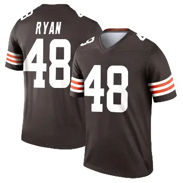 ＃48 Youth Carsen Ryan Brown Legend Cleveland Browns Jersey