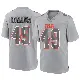 ＃49 Men's Aidan Robbins Gray Game Cleveland Browns Atmosphere Fashion Jersey