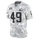 ＃49 Men's Devon Cajuste Arctic Camo Limited Cleveland Browns 2024 Salute to Service Jersey