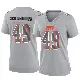＃49 Women's Carson Schwesinger Gray Game Cleveland Browns Atmosphere Fashion Jersey