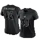 ＃49 Women's Devon Cajuste Black Limited Cleveland Browns Reflective Jersey
