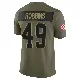 ＃49 Youth Aidan Robbins Olive Limited Cleveland Browns 2025 Salute to Service Jersey