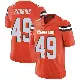 ＃49 Youth Aidan Robbins Orange Limited Cleveland Browns Alternate Vapor Untouchable Jersey