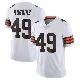 ＃49 Youth Aidan Robbins White Limited Cleveland Browns Vapor Untouchable Jersey