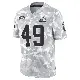 ＃49 Youth Carson Schwesinger Arctic Camo Limited Cleveland Browns 2024 Salute to Service Jersey