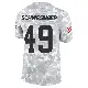 ＃49 Youth Carson Schwesinger Arctic Camo Limited Cleveland Browns 2024 Salute to Service Jersey