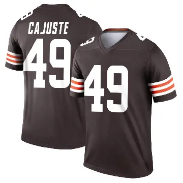 ＃49 Youth Devon Cajuste Brown Legend Cleveland Browns Jersey