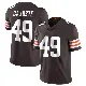 ＃49 Youth Devon Cajuste Brown Limited Cleveland Browns Team Color Vapor Untouchable Jersey