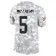 ＃5 Men's Quincy Williams Arctic Camo Limited Cleveland Browns 2024 Salute to Service Jersey
