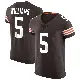 ＃5 Men's Quincy Williams Brown Elite Cleveland Browns Vapor Jersey