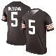 ＃5 Men's Quincy Williams Brown Legend Cleveland Browns Jersey
