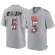 ＃5 Men's Quincy Williams Gray Game Cleveland Browns Atmosphere Fashion Jersey
