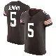 ＃5 Men's Rayshawn Jenkins Brown Elite Cleveland Browns Vapor Jersey