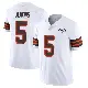 ＃5 Men's Rayshawn Jenkins White Limited Cleveland Browns Vapor 1946 Collection Alternate Jersey