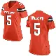 ＃5 Women's Quincy Williams Orange Game Cleveland Browns Alternate Jersey