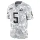 ＃5 Youth Quincy Williams Arctic Camo Limited Cleveland Browns 2024 Salute to Service Jersey