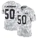 ＃50 Men's Rex Sunahara Arctic Camo Limited Cleveland Browns 2024 Salute to Service Jersey