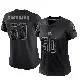 ＃50 Women's Rex Sunahara Black Limited Cleveland Browns Reflective Jersey