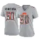 ＃50 Women's Rex Sunahara Gray Game Cleveland Browns Atmosphere Fashion Jersey