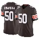 ＃50 Youth Rex Sunahara Brown Limited Cleveland Browns Vapor F.U.S.E. Jersey