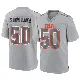 ＃50 Youth Rex Sunahara Gray Game Cleveland Browns Atmosphere Fashion Jersey