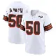 ＃50 Youth Rex Sunahara White Game Cleveland Browns 1946 Collection Alternate Jersey