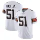 ＃51 Youth Mike Hall Jr. White Limited Cleveland Browns Vapor Untouchable Jersey