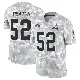 ＃52 Men's Dawson Deaton Arctic Camo Limited Cleveland Browns 2024 Salute to Service Jersey