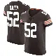 ＃52 Men's Elerson G. Smith Brown Elite Cleveland Browns Vapor Jersey