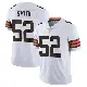 ＃52 Men's Elerson G. Smith White Limited Cleveland Browns Vapor Untouchable Jersey