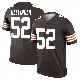 ＃52 Men's Garrett Dellinger Brown Legend Cleveland Browns Jersey
