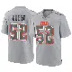 ＃52 Men's Kendrick Green Gray Game Cleveland Browns Atmosphere Fashion Jersey