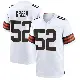 ＃52 Men's Kendrick Green White Game Cleveland Browns Jersey