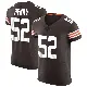 ＃52 Men's KJ Henry Brown Elite Cleveland Browns Vapor Jersey