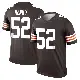 ＃52 Men's KJ Henry Brown Legend Cleveland Browns Jersey