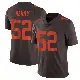 ＃52 Men's KJ Henry Brown Limited Cleveland Browns Vapor Alternate Jersey