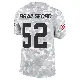 ＃52 Men's Parker Brailsford Arctic Camo Limited Cleveland Browns 2024 Salute to Service Jersey