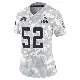 ＃52 Women's Dawson Deaton Arctic Camo Limited Cleveland Browns 2024 Salute to Service Jersey